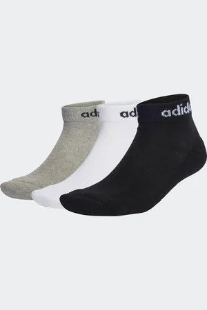 adidas Linear Gevoerde Enkelsokken 3 Paar