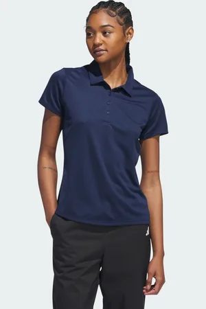 adidas Solid Performance Poloshirt met Korte Mouwen