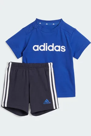 adidas Essentials Lineage Organic Cotton T-shirt en Short Set