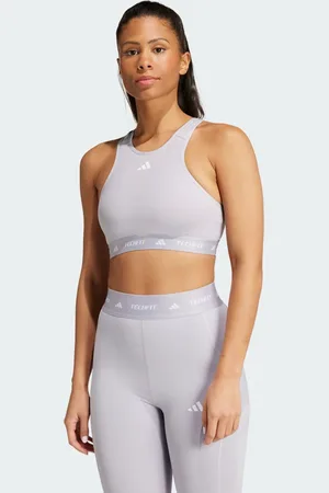 adidas TECHFIT Medium-Support High-Neck Beha