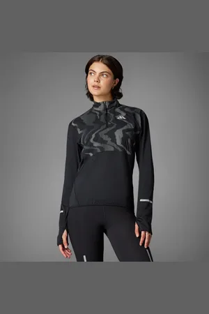 adidas Ultimate Hi Vis Reflective Shirt met Halflange Rits