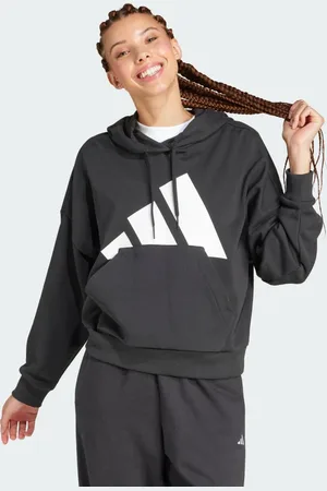 adidas Essentials Big Logo French Terry Loose Hoodie