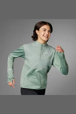adidas Ultimate Hi Vis Reflective Shirt met Halflange Rits