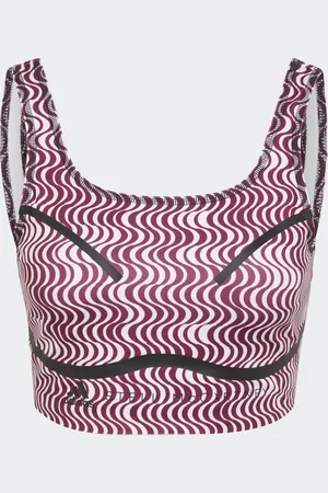 adidas By Stella McCartney TruePurpose Printed Croptop