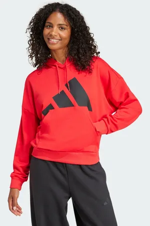 adidas Essentials Big Logo French Terry Loose Hoodie
