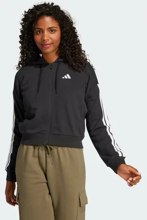 adidas Essentials 3-Stripes French Terry Ritshoodie