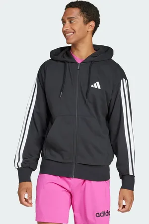 adidas Essentials 3-Stripes French Terry Ritshoodie