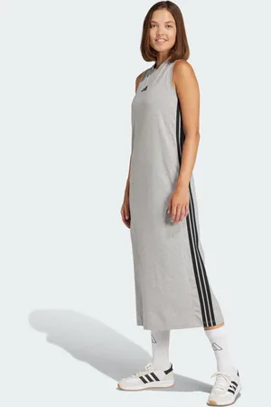 adidas Essentials 3-Stripes Lange Racerback Jurk