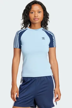 adidas Adicolor 3-Stripes Raglan Slim-fit T-shirt