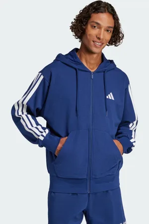adidas Essentials 3-Stripes French Terry Ritshoodie