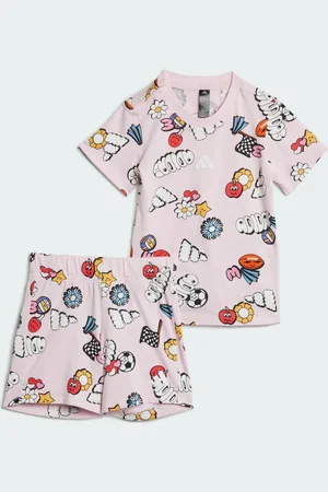 adidas Seasonal Essentials Fun Allover Print Setje Kids