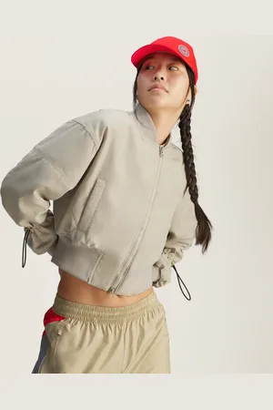 adidas By Stella McCartney TrueNature Woven Cropped Bomberjack