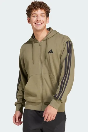 adidas Essentials 3-Stripes French Terry Ritshoodie