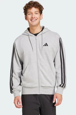 adidas Essentials 3-Stripes French Terry Ritshoodie