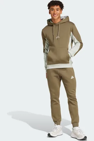 adidas Sportswear Fleece Colorblock Hooded Trainingspak