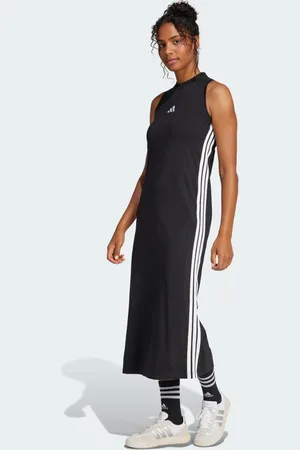 adidas Essentials 3-Stripes Lange Racerback Jurk