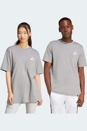 adidas Lounge Slides Graphic Pocket T-shirt