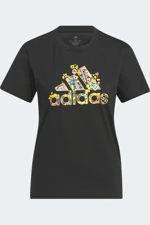 adidas Floral Badge of Sport Graphic T-Shirt