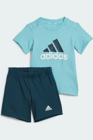 adidas Essentials Organic Cotton T-shirt en Short Set