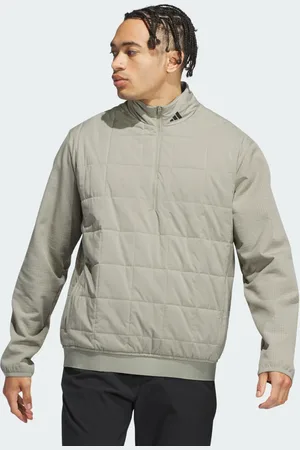 adidas Ultimate365 Quilted DWR Pullover met Halflange Rits
