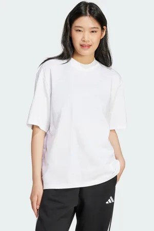 adidas Essentials Contemporary Logo Boyfriend T-shirt