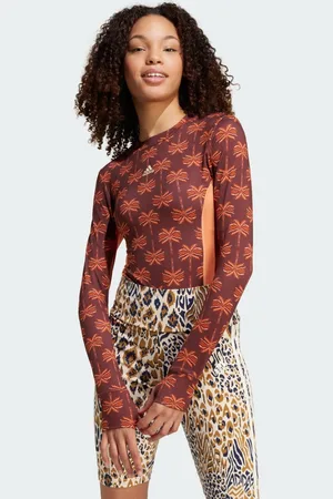 adidas X FARM Rio Body Leotard met Lange Mouwen