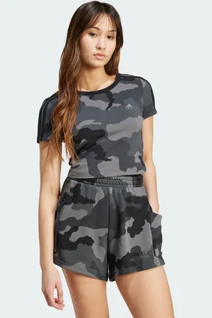 adidas Essentials 3-Stripes Camo Print Baby T-shirt