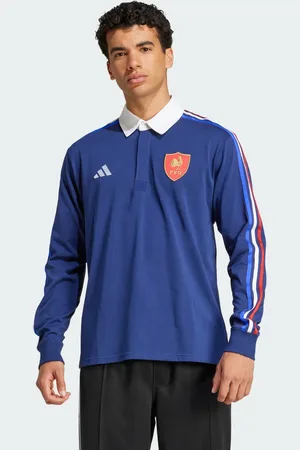 adidas France Culture Rugbyshirt met Lange Mouwen