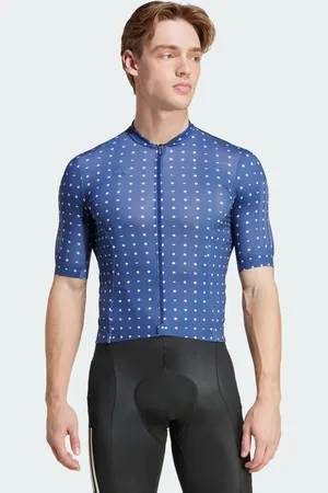 adidas Tempo 3-Stripes Sunshine Mozaïek Wielrenshirt