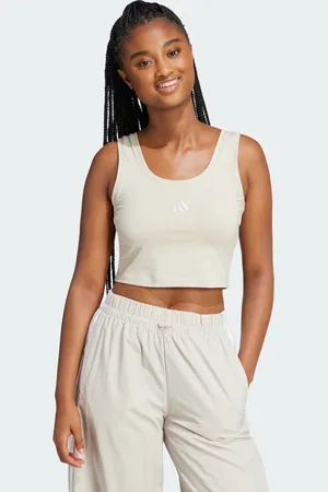 adidas Essentials Small Logo Katoenen Lifestyle Tanktop