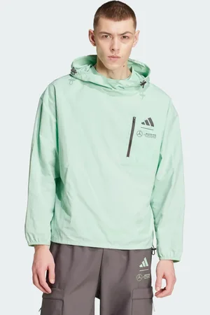 adidas MERCEDES - AMG PETRONAS FORMULA ONE TEAM PREMIUM WOVEN WINDJACK