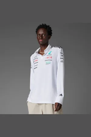 adidas MERCEDES - AMG PETRONAS FORMULA ONE TEAM POLO MET LANGE MOUWEN
