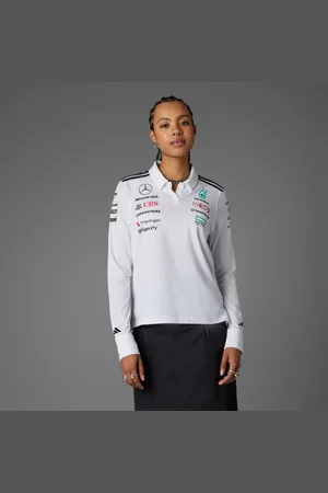 adidas MERCEDES - AMG PETRONAS FORMULA ONE TEAM POLO MET LANGE MOUWEN