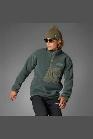 adidas Terrex Xploric High Pile Fleece Pullover Sweatshirt