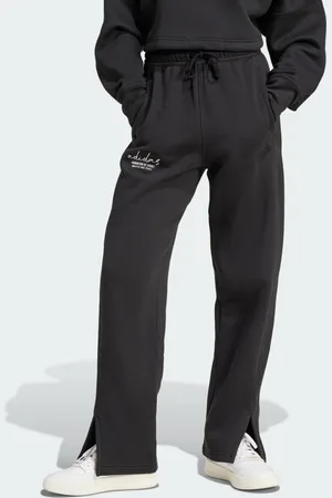 adidas Signature Graphic Embroidery Fleece Straight Leg Broek