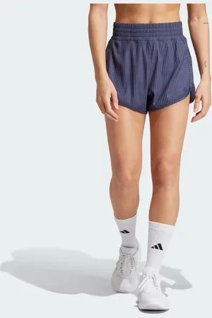adidas Pacer All Gym Seasonal Rib High-Rise Tonal 3-Stripes Short