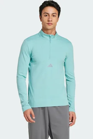 adidas Workout Longsleeve met Halflange Rits