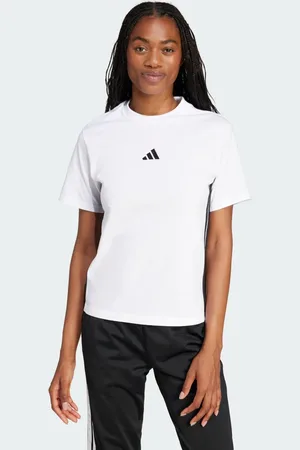 adidas Essentials 3-Stripes Katoenen T-shirt