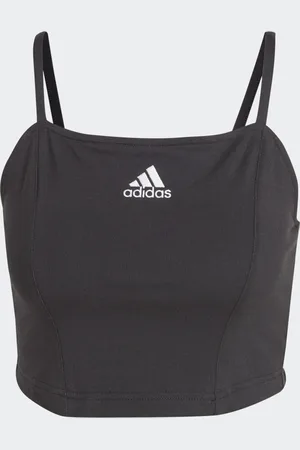 adidas Allover Graphic Corset-Inspired Tanktop