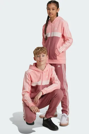 adidas Tiberio 3-Stripes Colorblock Fleece Trainingspak Kids