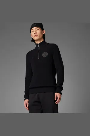 adidas Duitsland Anniversary Knit Sweatshirt met Halflange Rits