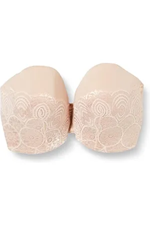 voorgevormde strapless push-up bh Ultimate Strapless Bra zwart