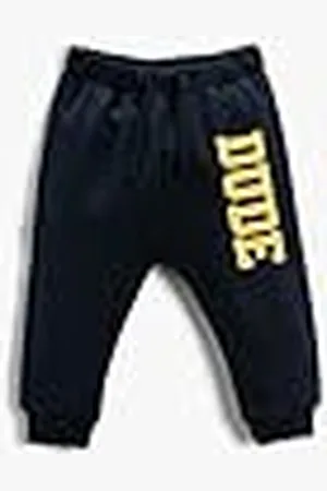 Koton Babyboys Trekkoord Jogger Katoenen Sweatpants, , 6-9 Monate