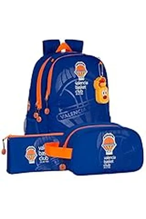 Safta VALENCIA BASKET rugzak, etui en make-uptas VALENCIA - rugzak, etui en toilettas uniek design en officiële licentie VALENCIA, Meerkleurig, ST, Klassiek