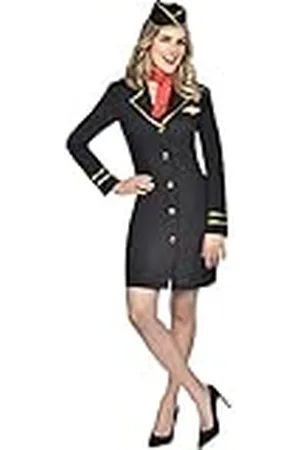 Amscan Sally Stewardess verkleedkostuum, , 16-18