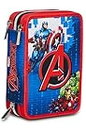 7 for all Mankind Etui voor school, 3 ritssluitingen, AVENGERS EARTH