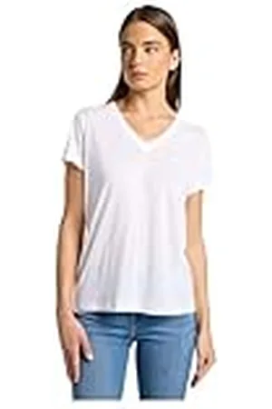 Lee T-shirt met V-hals voor dames, , XL