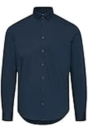 Casual Friday CFPalle Slim fit overhemd voor heren, businesshemd, effen kleur, met kentkraag, , S
