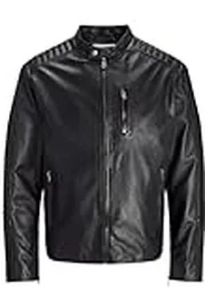 JACK & JONES JACK&JONES Heren JJELIAM Lamb Leather Jacket NOOS korte jas, , M, , M