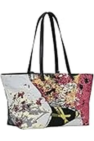 Desigual Damesaccessoires stoffen boodschappentas, materiaal afwerking